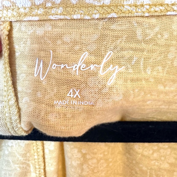 NWT Wonderly Summer Floral Tank PLUS: 4X #CL - Picture 6 of 9